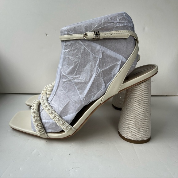 Sam Edelman New York Cuban Heel Strap Sandals KIA BEADS - Picture 3 of 8